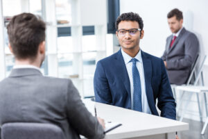 A confident professional with plenty of interview preparation